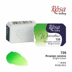 Akvarelové barvy Rosa 2,5ml 739 bright green